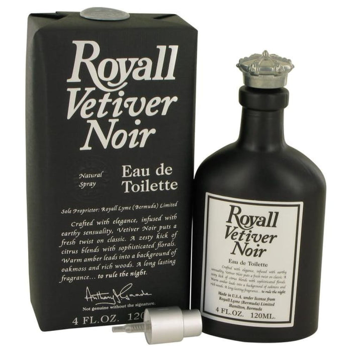 Royall Vetiver Noir Edt Spray by Fragrances for Men - 120 Ml