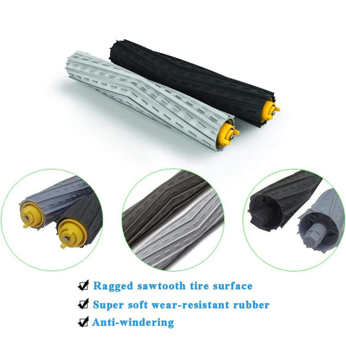 Rubber Brushes for Irobot Roomba 800/900 Series