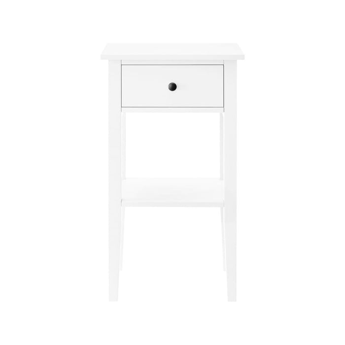 Rue Bedside Table - White