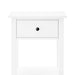 Rue Bedside Table - White