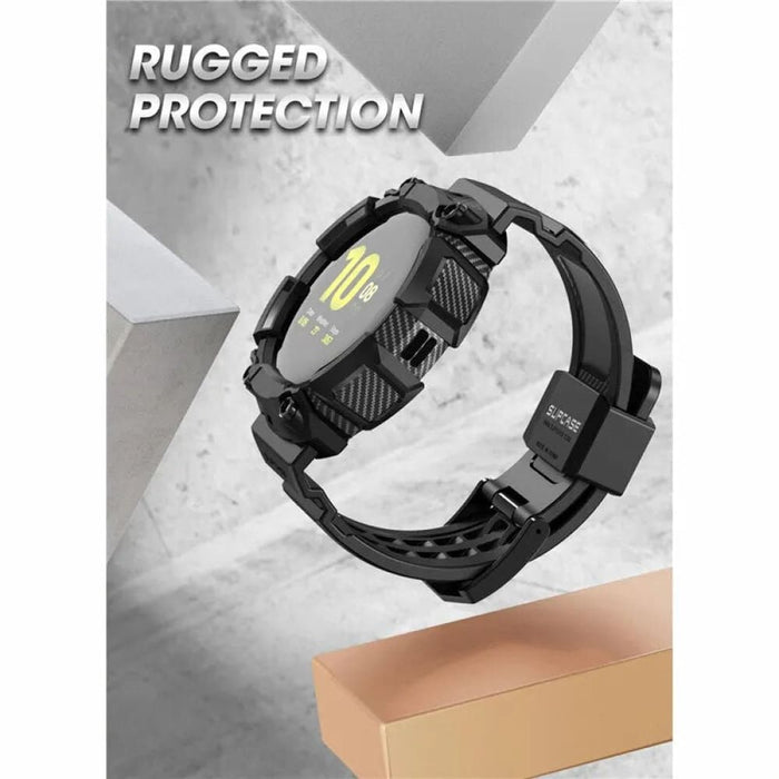 Rugged Protective Case Cover with Strap Bands for Samsung