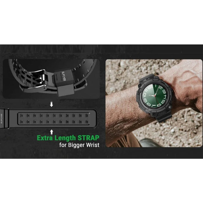 Rugged Protective Case with Strap Bands & 2pcs Screen