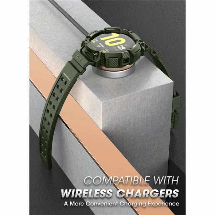 Rugged Protective Cover with Strap Bands for Samsung Galaxy