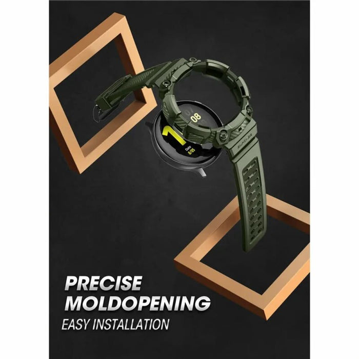 Rugged Protective Cover with Strap Bands for Samsung Galaxy