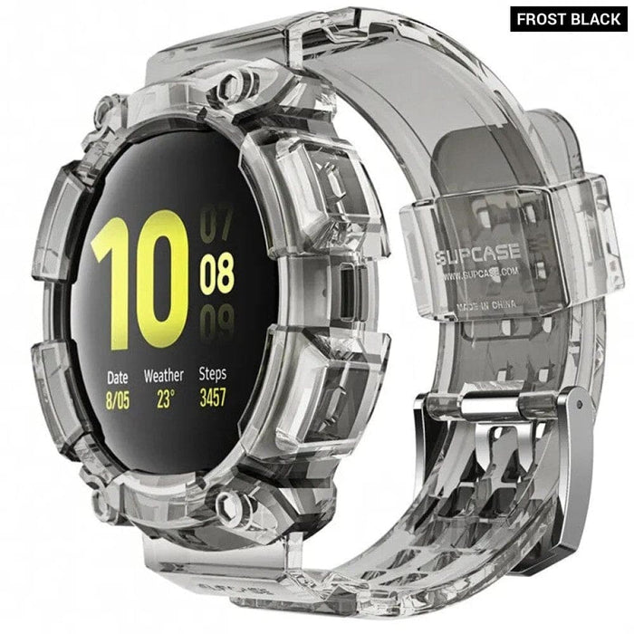 Rugged Protective Cover with Strap Bands for Samsung Galaxy