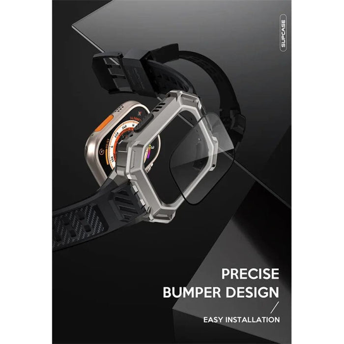 Rugged Protective Metal Case with 2 Screen Protector Band