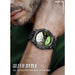 Rugged Tpu Watch Band With Tempered Glass Screen Protector