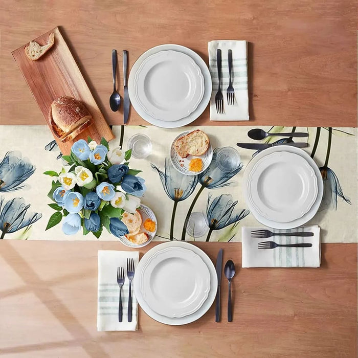 Rustic Farmhouse Table Runner For Indoor/outdoor Dining
