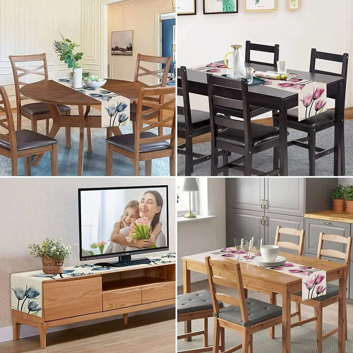 Rustic Farmhouse Table Runner For Indoor/outdoor Dining