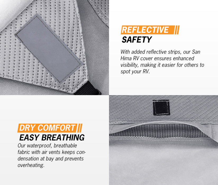 16-18Ft Caravan Cover Campervan 4 Layer Heavy Duty Uv Carry Bag Covers