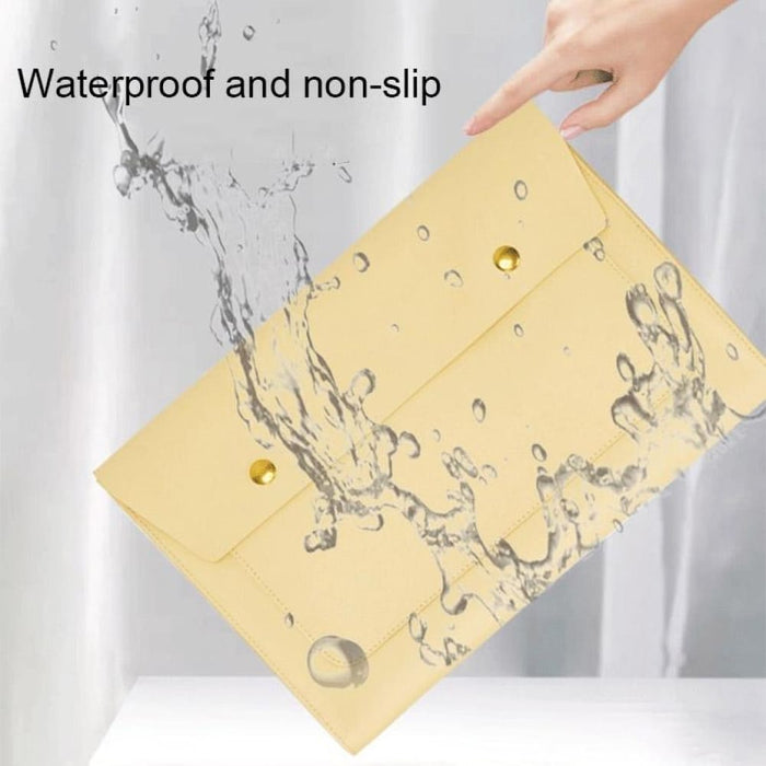 S178 3 In 1 Leather Waterproof Laptop Liner Bag Size 14