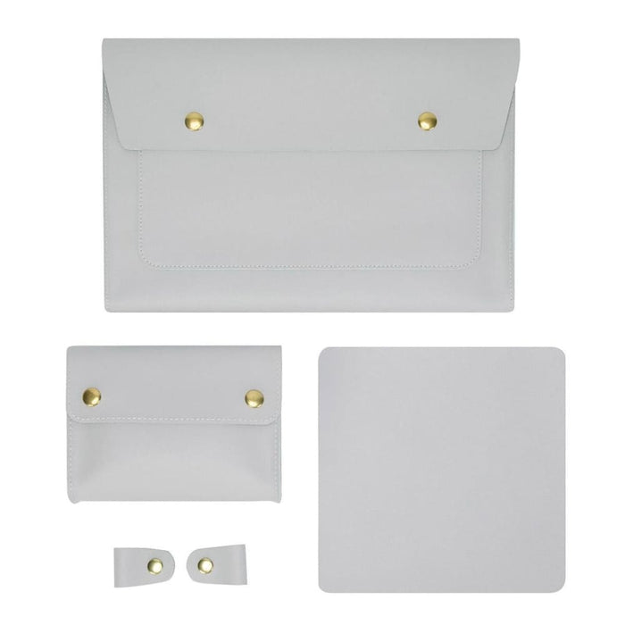 S178 3 In 1 Leather Waterproof Laptop Liner Bag Size 14