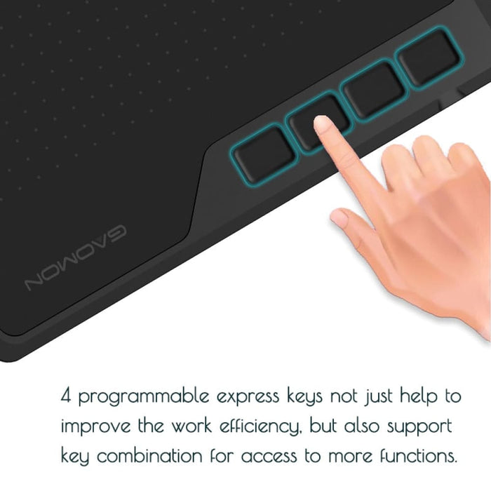 S620 6.5 x 4’ Digital Graphic Tablet for Drawing Painting &