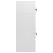 Saddle Cabinet Light Grey 53x53x140 Cm Steel Ttklbb