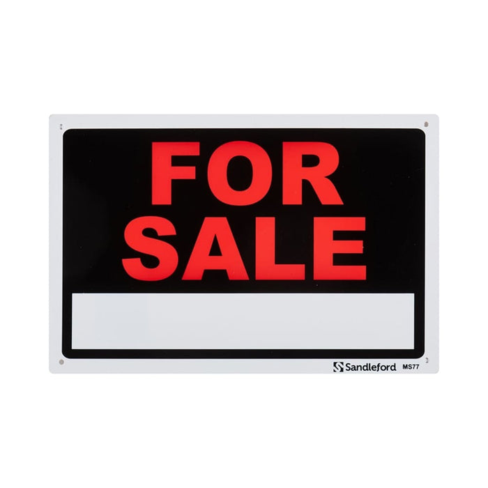 For Sale Plastic Sign