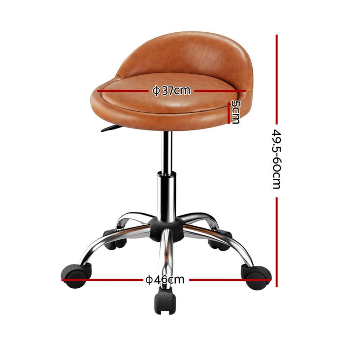 Goslash Picks Salon Stool Swivel Chair Backrest Chairs