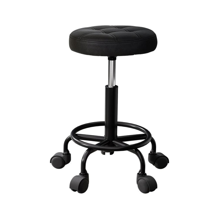 Salon Stool Swivel Height Adjustable Round Barber Spa Chair
