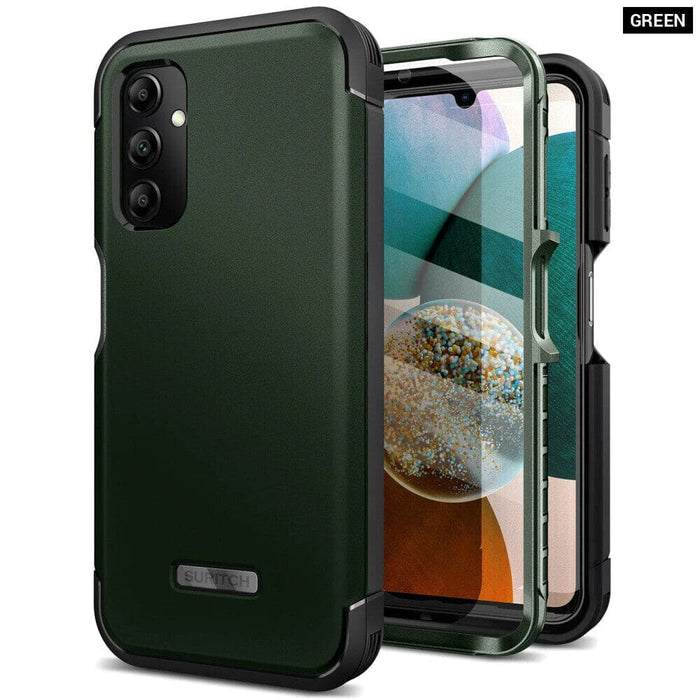 Samsung A14 Case Full Body Shockproof Armor With Screen