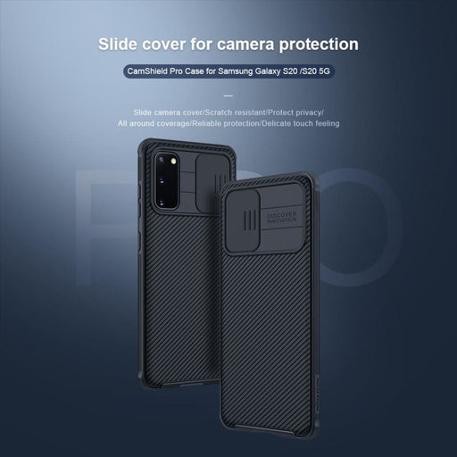 Samsung Galaxy S20 Case Plus Cover Camshield Slide Camera