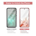 Samsung Galaxy S21 Fe 5g Glitter Marble Case With Screen