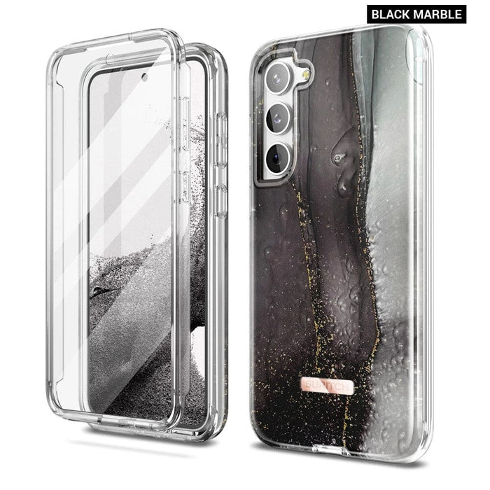 Samsung Galaxy S23 Plus Case Geometric Marble Shockproof