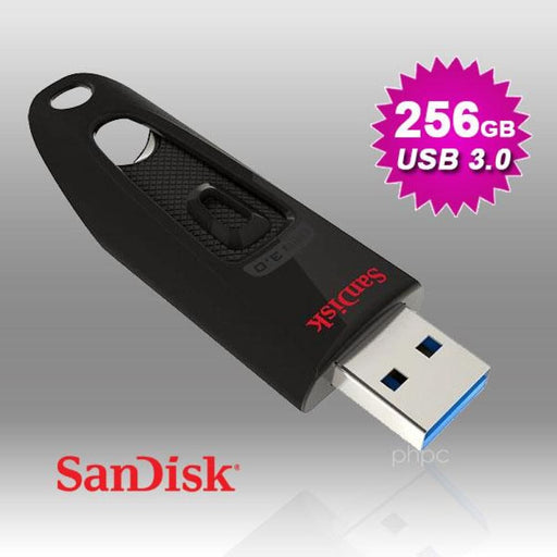 Sandisk 256gb Ultra Cz48 Usb 3..0 Flash Drive (sdcz48