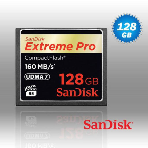 Sandisk Extreme Pro Cfxp 128gb Compactflash 160mb s Sdcfxps