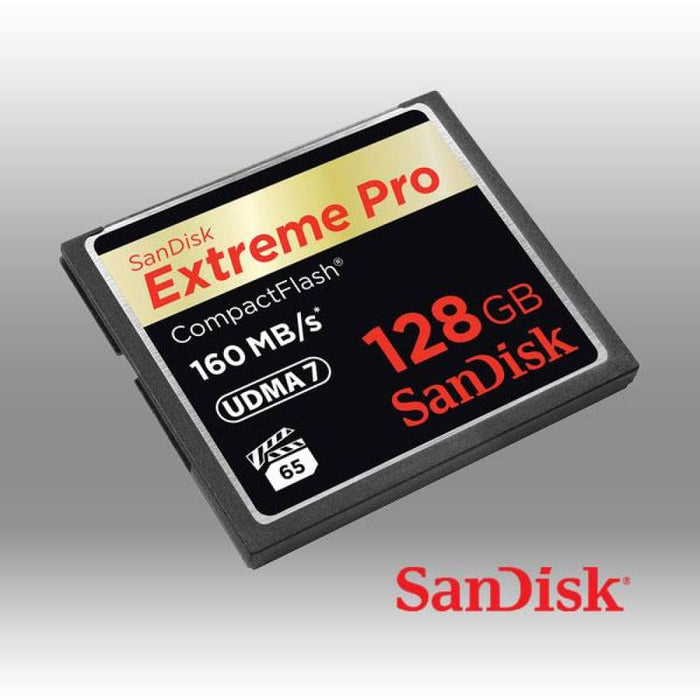 Sandisk Extreme Pro Cfxp 128gb Compactflash 160mb s Sdcfxps