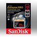 Sandisk Extreme Pro Cfxp 256gb Compactflash 160mb s Sdcfxps