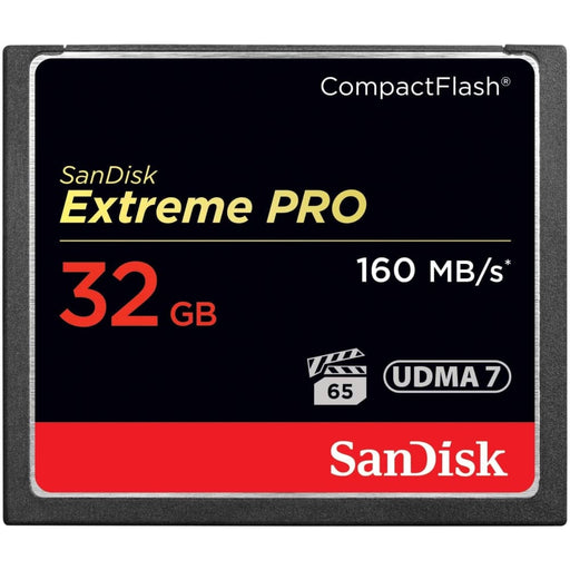 Sandisk Extreme Pro Cfxp 32gb Compactflash 160mb s Sdcfxps