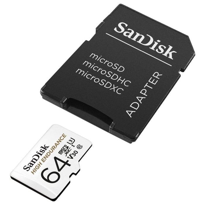 Sandisk High Endurance Microsdhc Card Sqqnr 64g Uhs - i C10
