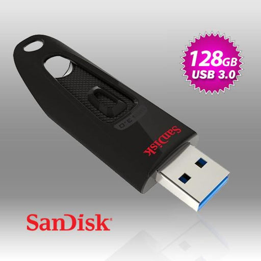 Sandisk Ultra Cz48 128g Usb 3.0 Flash Drive (sdcz48 - 128g)