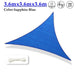 Sapphire Blue Thicken Densified Hdpe Sunshade Net Garden