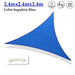 Sapphire Blue Thicken Densified Hdpe Sunshade Net Garden