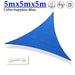 Sapphire Blue Thicken Densified Hdpe Sunshade Net Garden