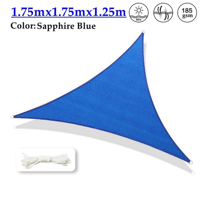 Sapphire Blue Thicken Densified Hdpe Sunshade Net Garden