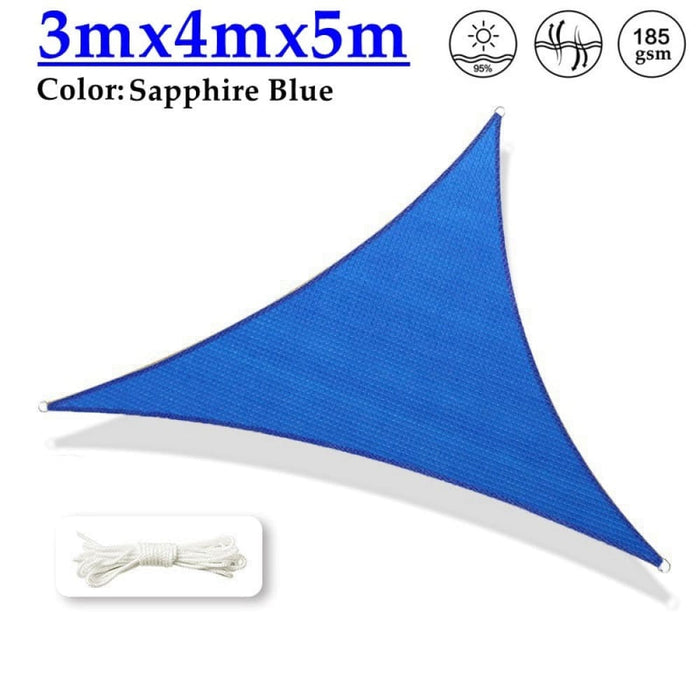 Sapphire Blue Thicken Densified Hdpe Sunshade Net Garden