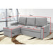 Sarantino 3 - seater Corner Sofa Bed Lounge Storage Chaise