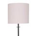 Sarantino Concrete & Metal Table Lamp with Off-white Linen