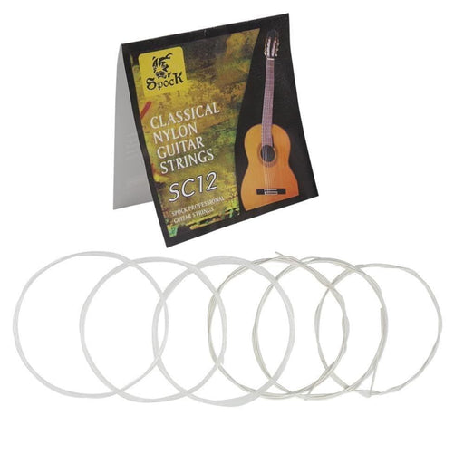 Sc12 Classical Nylon Guitar Strings 6pcs Set Silver Plating