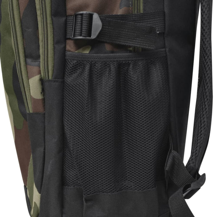 School Backpack 40 l Black And Camouflage Kooob
