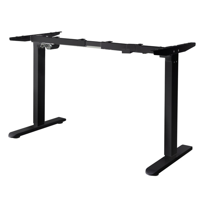 Standing Desk Frame Only Height Adjustable Motorised Stand Table Black