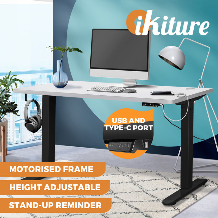 Standing Desk Electric Motorised Sit Stand Up Height Adjustable 120Cm