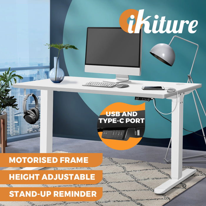 Standing Desk Height Adjustable Motorised Electric Sit Stand Table 120Cm