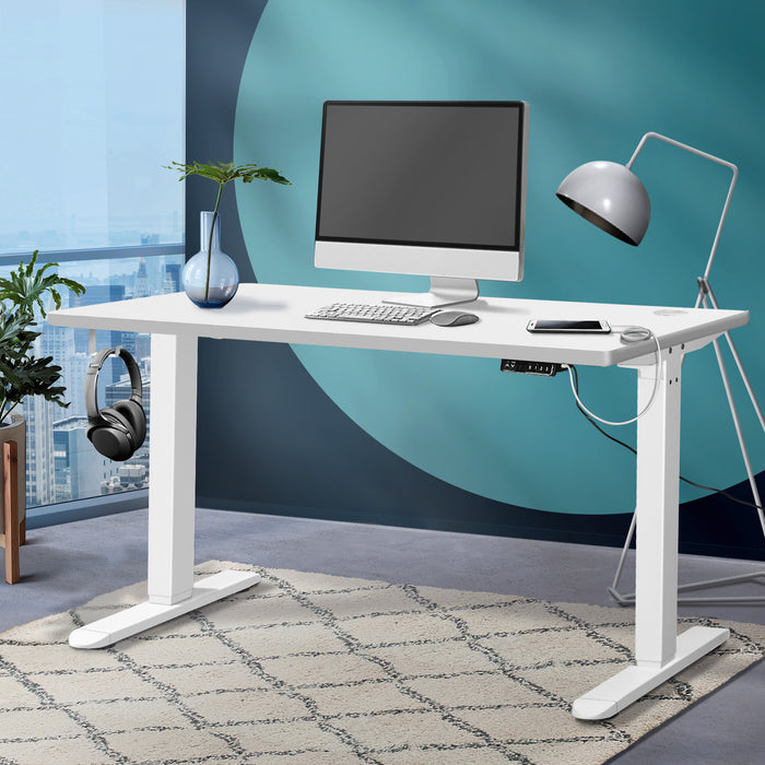 Standing Desk Height Adjustable Motorised Electric Sit Stand Table 120Cm