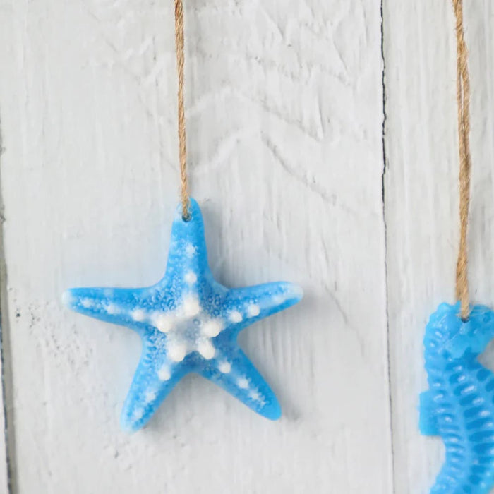 Seahorse Starfish Shell Resin Ocean Ornaments