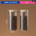 Sealed Glass Coffee Bean Canister with Bamboo Lid