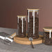 Sealed Glass Coffee Bean Canister with Bamboo Lid