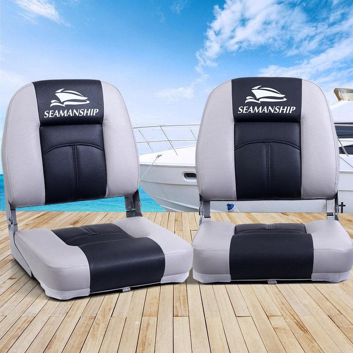 Goslash Picks Seamanship Set of 2 Folding Boat Seats Seat