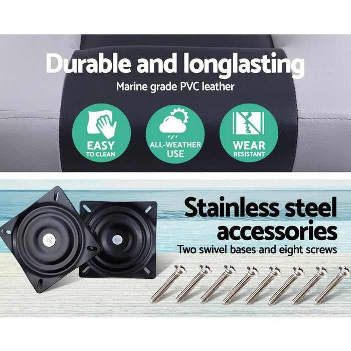 Goslash Picks Seamanship Set of 2 Folding Boat Seats Seat